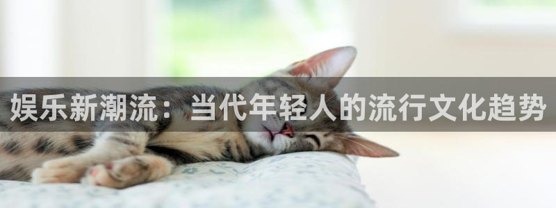 开心彩游戏有哪些好玩的：娱乐新潮流：当代年轻人的流行文化趋势